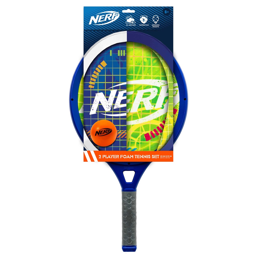 Nerf store tennis set